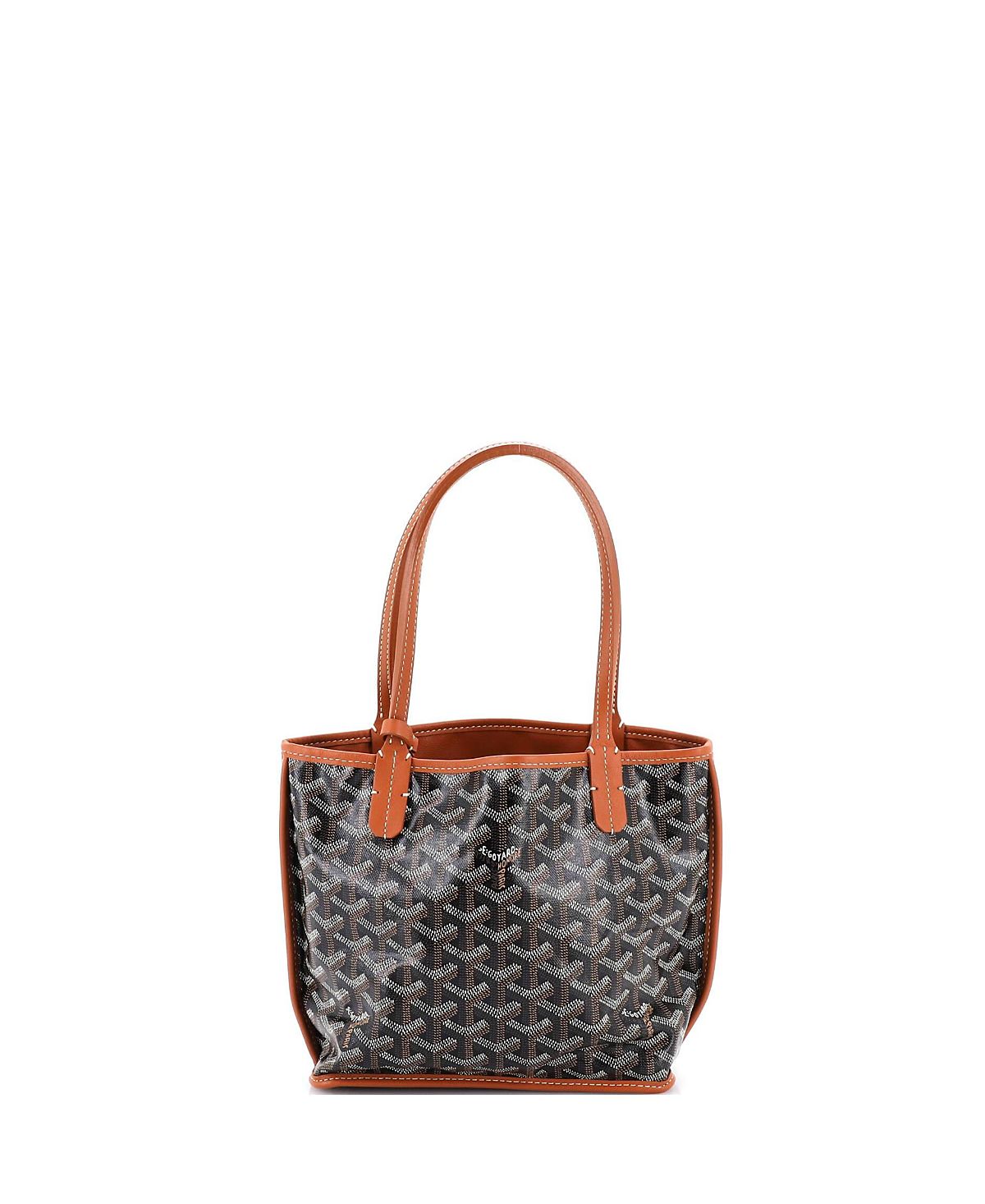 Pre-Owned Goyard Mini Anjou Reversible Tote Coated Canvas