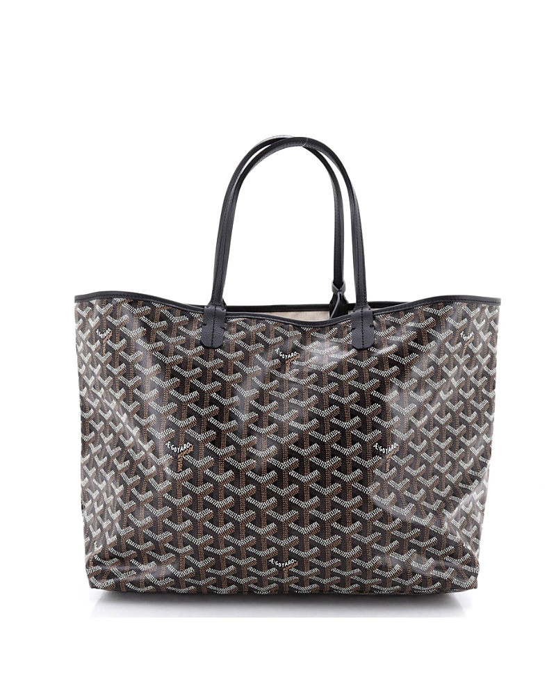 Pre-Owned Goyard Pm Saint Louis Tote Coated Canvas
