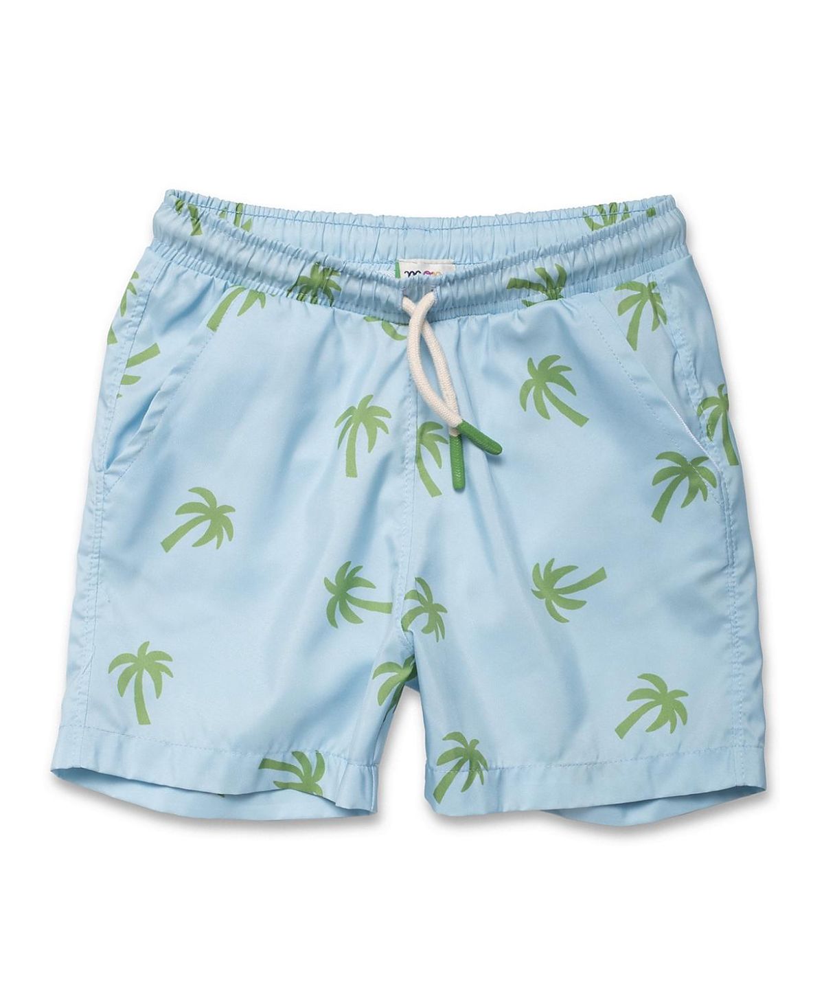 Mon Coeur Boys' Recycled Palm Tree Swim Trunk - Little Kid, Big Kid