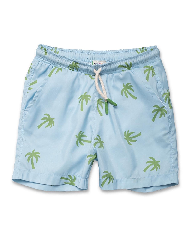 Mon Coeur Boys' Recycled Palm Tree Swim Trunk - Little Kid, Big Kid
