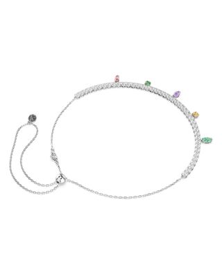 Ariana Grande x Swarovski Cubic Zirconia Tennis Necklace, 11.75-17.37"