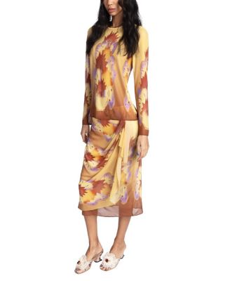  Sunburst Sarong Skirt