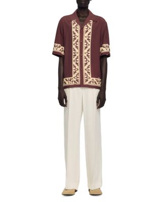 SS26 Loose Fit Amalfi Contrast Print Shirt