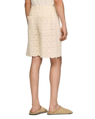 Broderie Anglaise Cotton Shorts