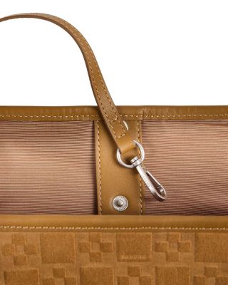 Split Leather Shopping Bag