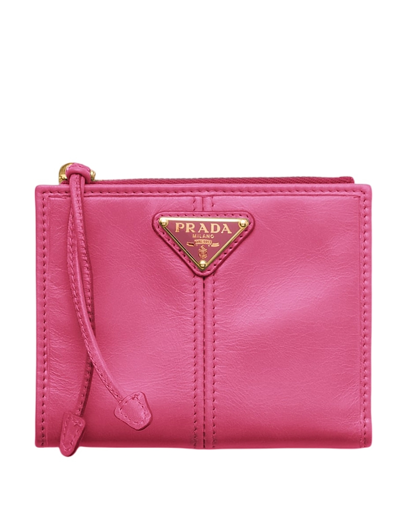 Prada Small Leather Wallet · OS