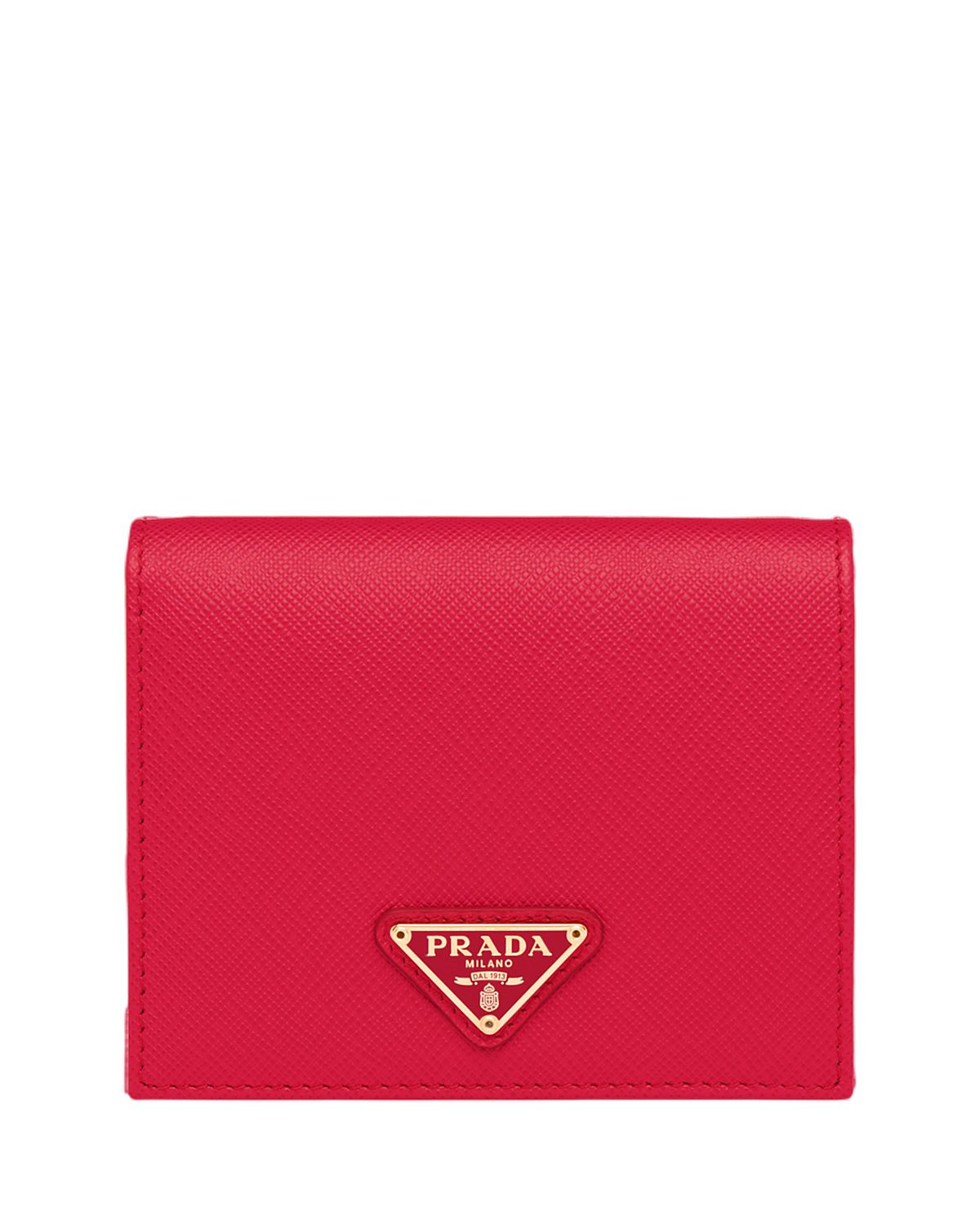Prada Small Saffiano Leather Wallet