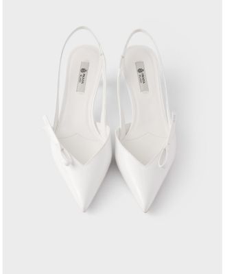  Women's Patent Leather Slingback Pumps