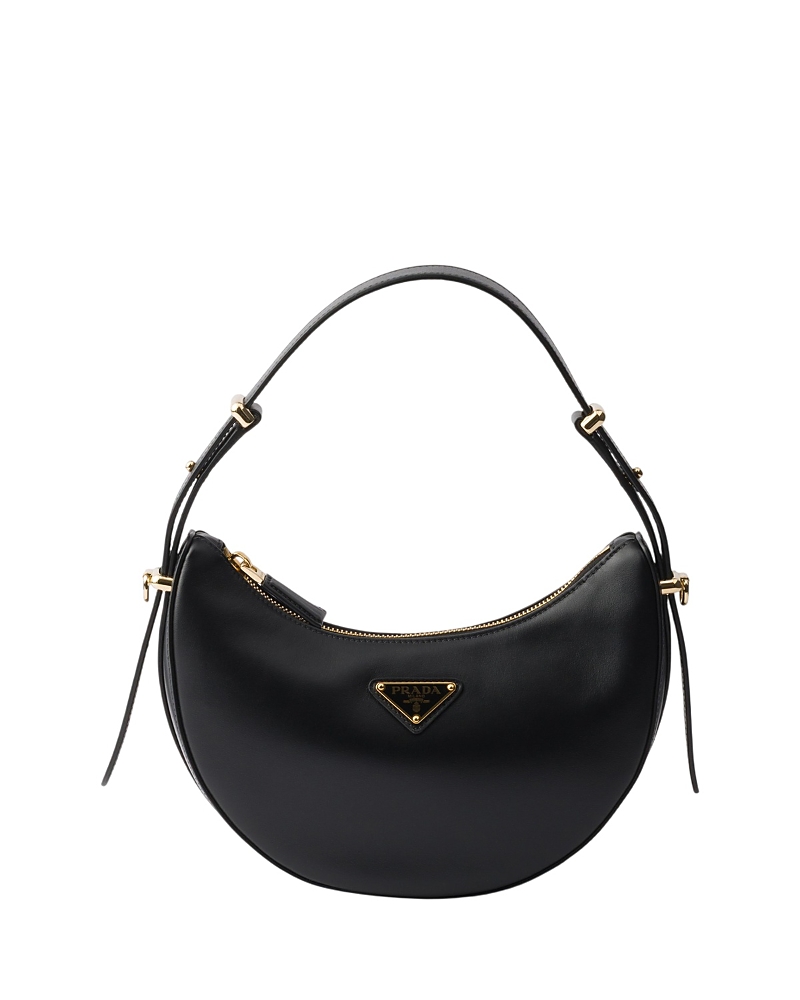 Prada Arque Small Leather Shoulder Bag