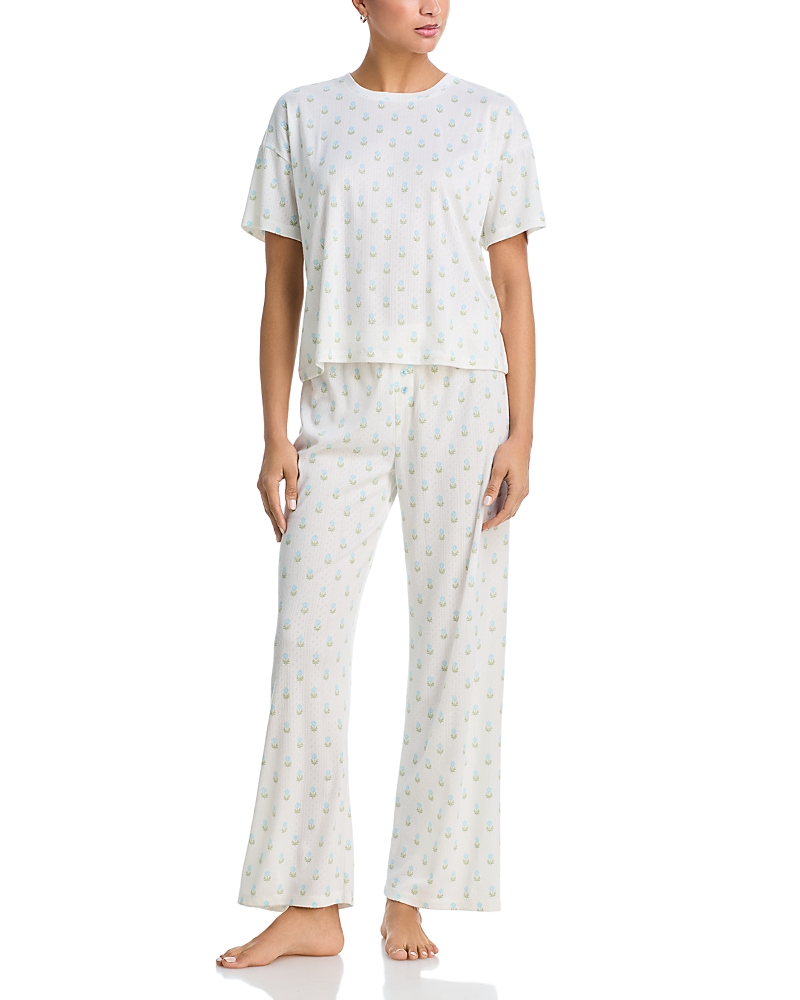 Aqua Sleep Tee & Pants Pajama Set - Exclusive