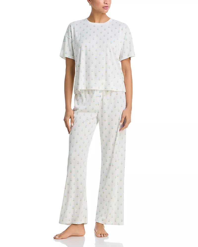 Aqua Sleep Tee & Pants Pajama Set - Exclusive
