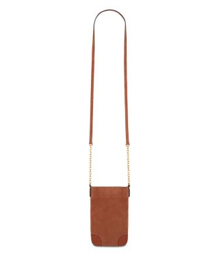 Charlotte Suede Crossbody Phone Holder