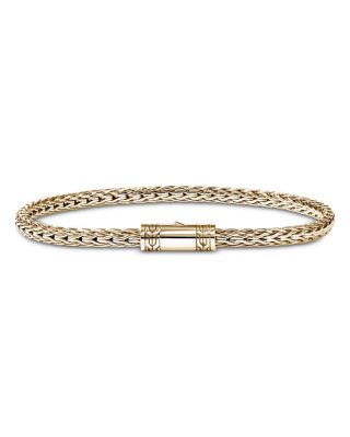 14K Yellow Gold Icon Woven Link Bracelet