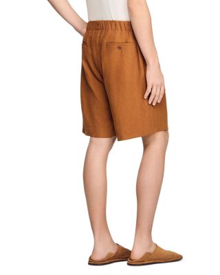 Classic Fit 8.9" Linen Shorts