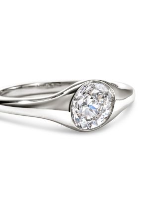 Sterling Silver JH Lovestruck™ Lab Grown Diamond Oval Solitaire Ring