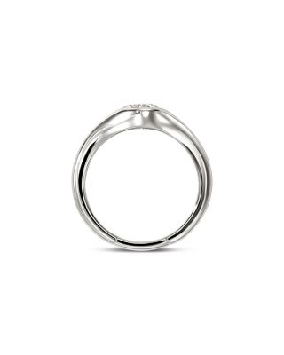 Sterling Silver JH Lovestruck™ Lab Grown Diamond Oval Solitaire Ring