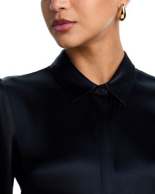 Maxwell Silk Blend Blouse