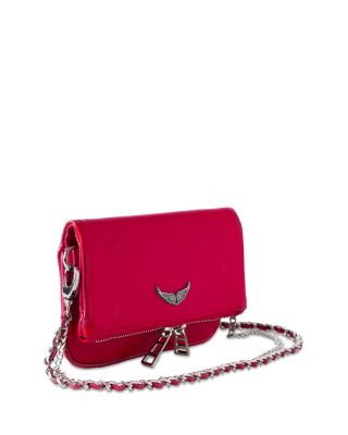 Rock Nano Vintage Patent Leather Clutch