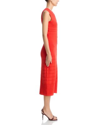 Alessandra Button Front Midi Dress