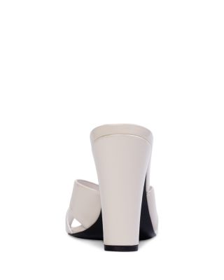 Women's Aika Crossover Strap Leather High Heel Sandals