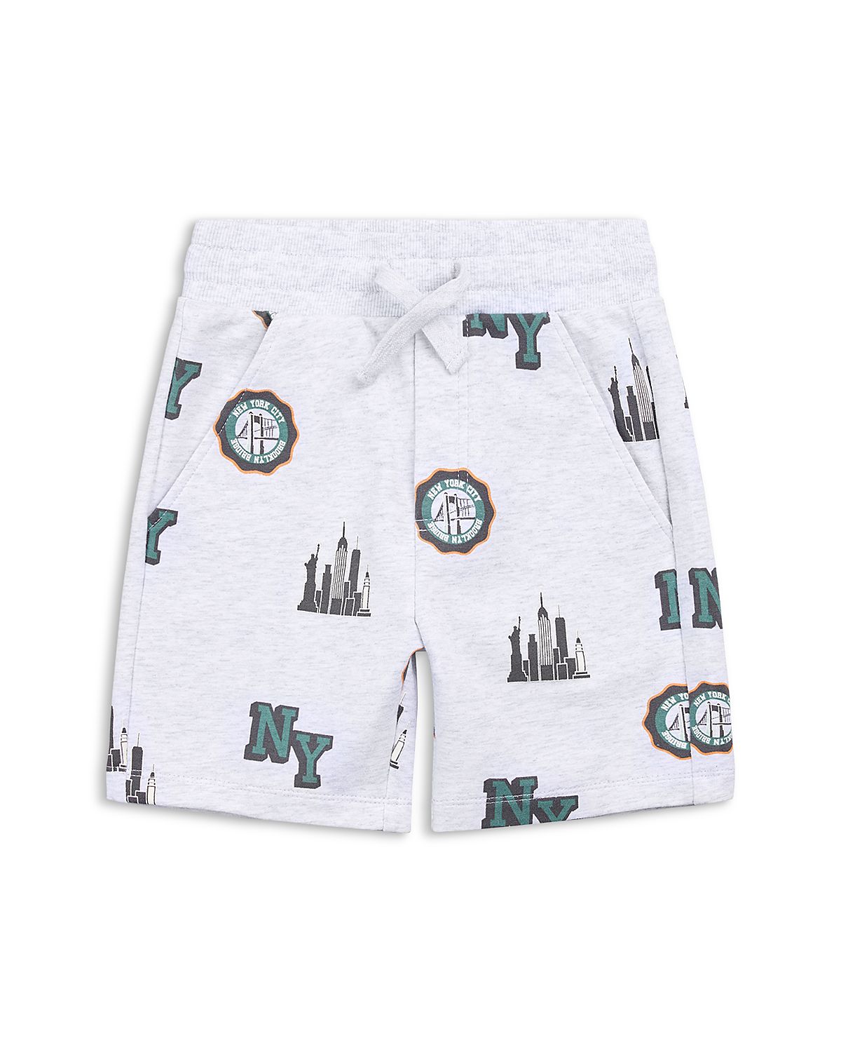 Miles The Label Boys' Nyc Skyline Shorts - Little Kid, Big Kid