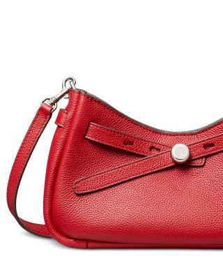 Romy Leather Zip Top Crossbody