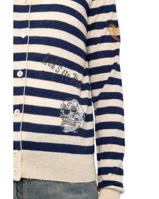 Missya Cashmere Embellished Cardigan