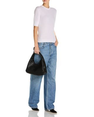 Campana Small Intrecciato Leather Shoulder Bag