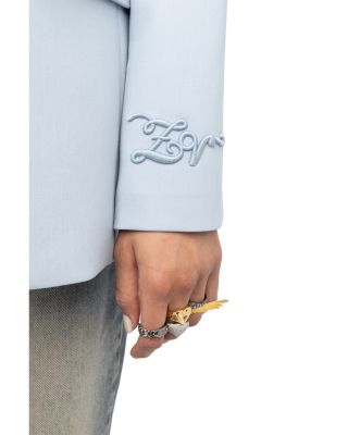 Vanille Notched Collar Blazer