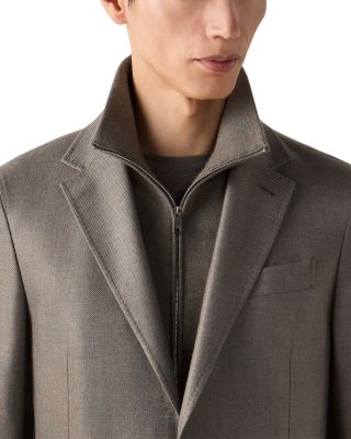 Cashmere, Silk, and Linen Jacket