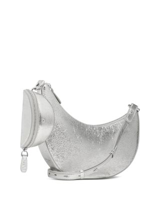 Duo Crinkle Metallic Leather Crossbody
