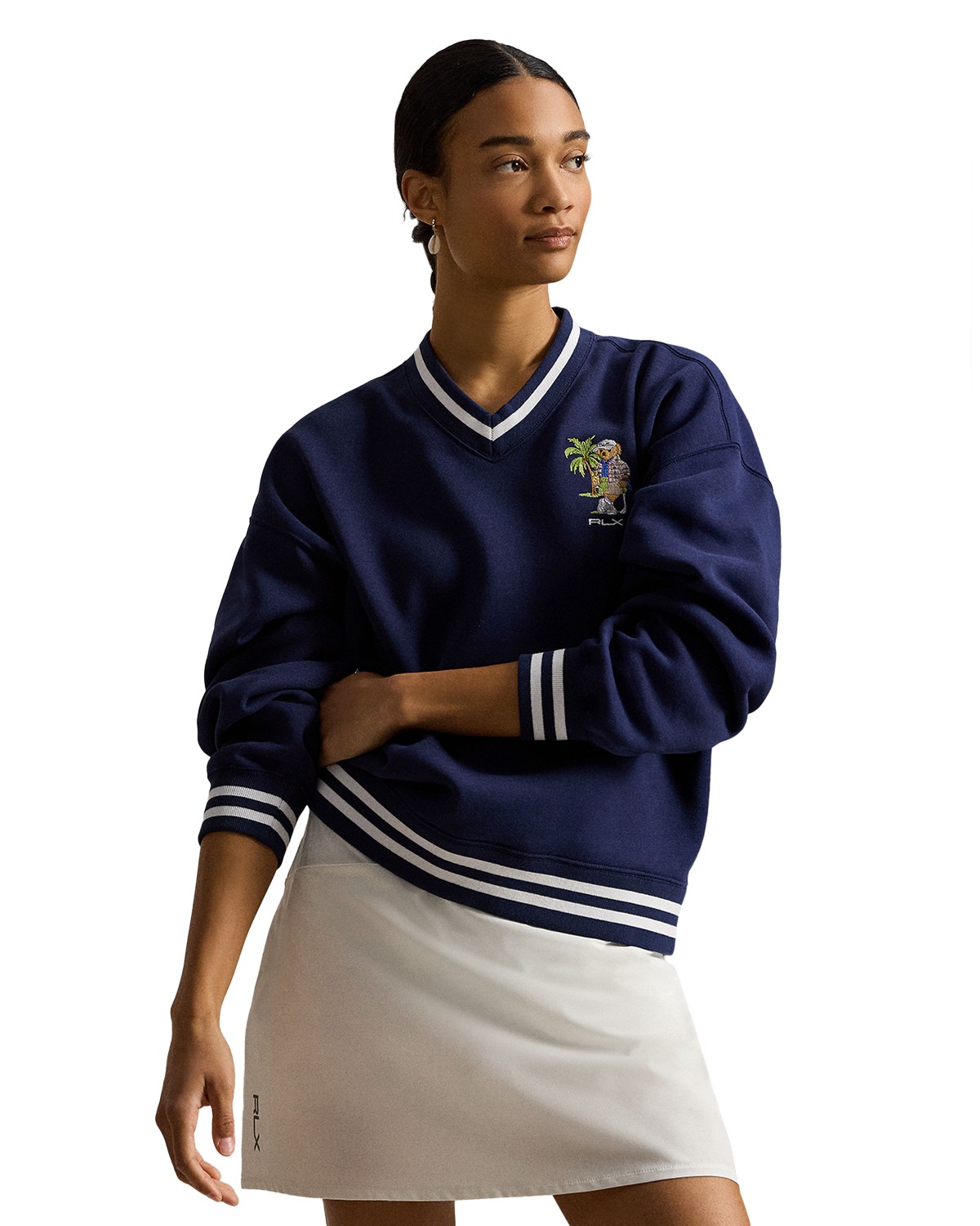 Polo Bear V Neck Pullover