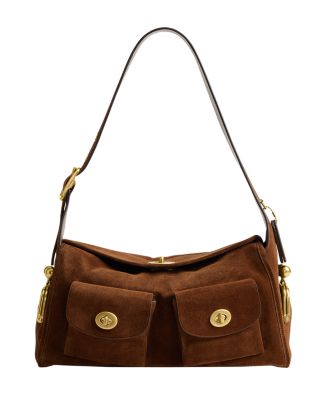 COACH Haversack Medium Convertible Leather Bag | Bloomingdale's
