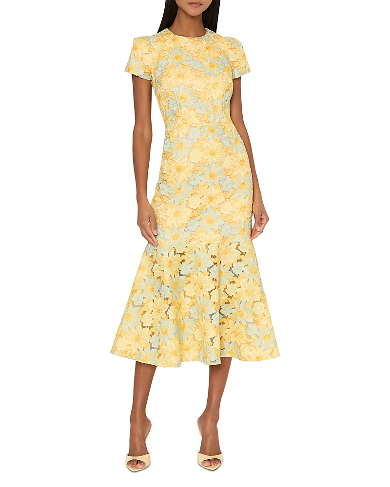 Milly Tahlia Lace Midi Dress
