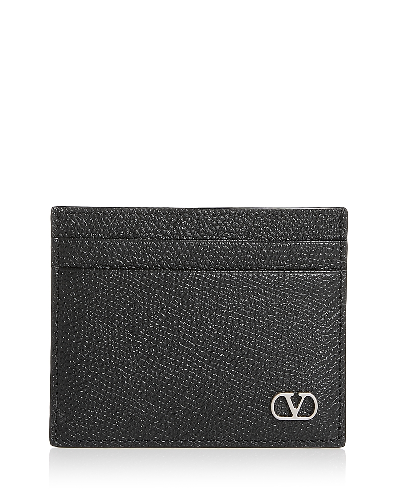 Valentino Garavani VLogo Leather Card Case