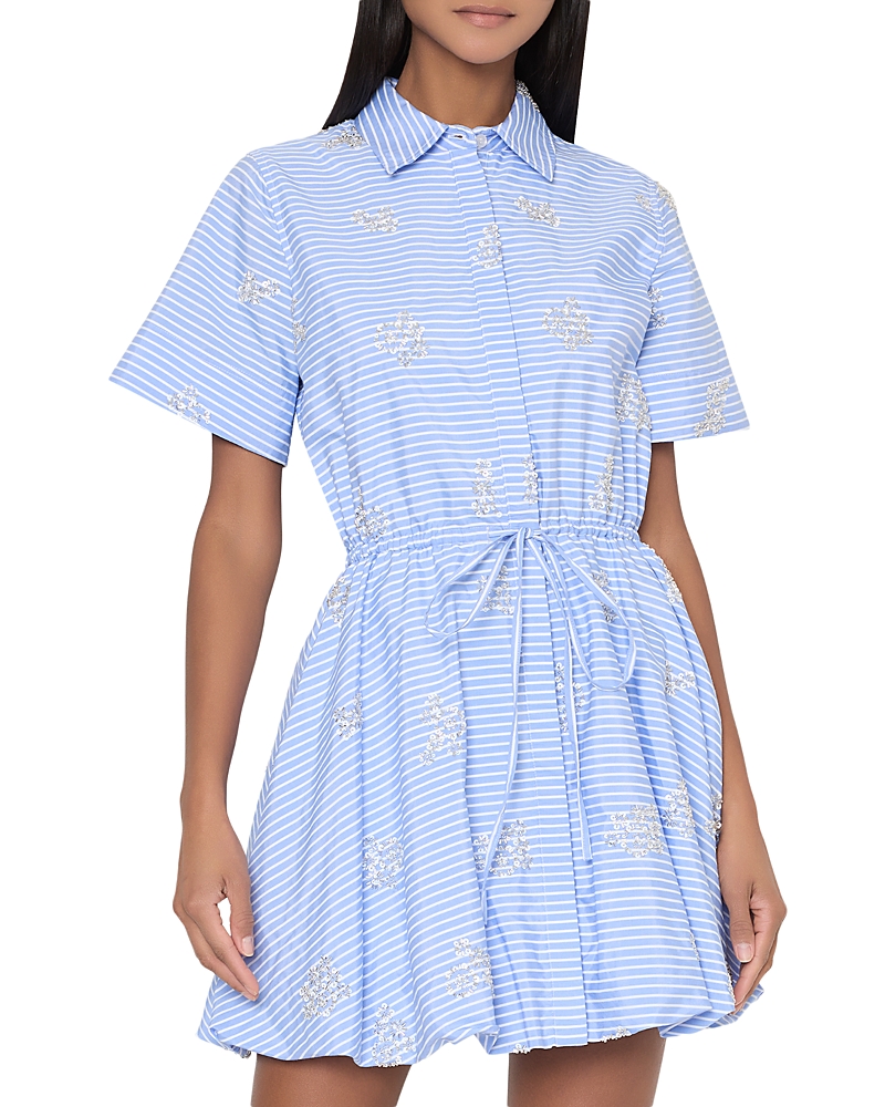Milly Willa Beaded Mini Dress
