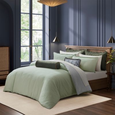 Pollsy Jacquard Comforter Set, Full/Queen