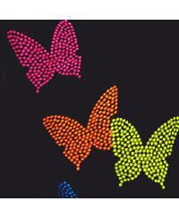 Hezly Tanzy Neon Stud Butterflies Jogger