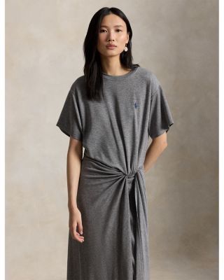 Twist Detail T-Shirt Dress