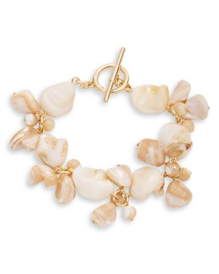 Mother of Pearl Shell Flex Bracelet