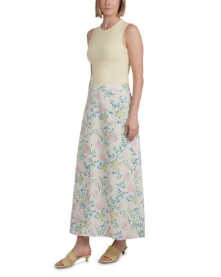 X HD Printed A Line Skirt