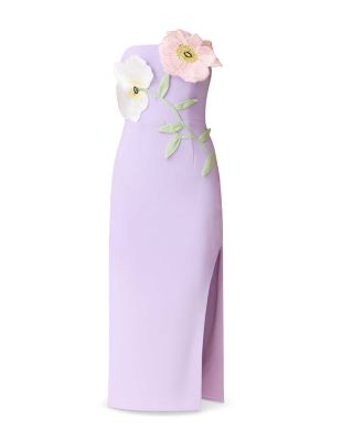 Hope 3D Floral Midi Dress