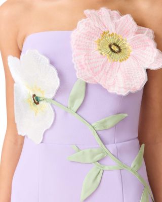 Hope 3D Floral Midi Dress