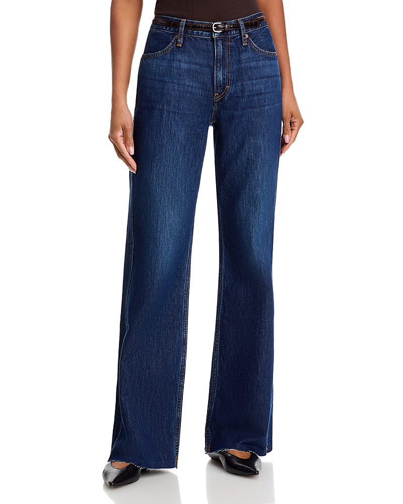 Re/Done The Californian Mid Rise Jeans in Dark Santa Cruz