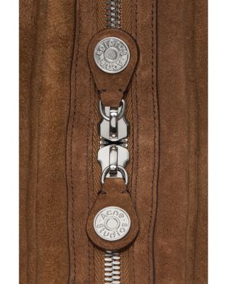 Camero Party Suede Shoulder Bag