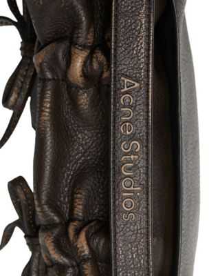 Multipocket Micro Vintage Leather Crossbody