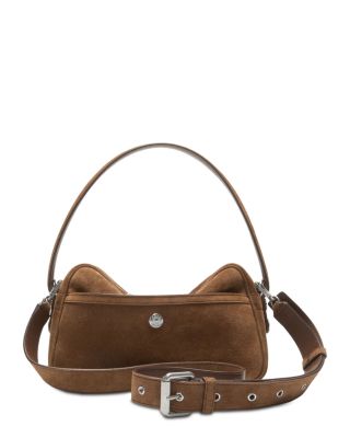 Camero Party Suede Shoulder Bag