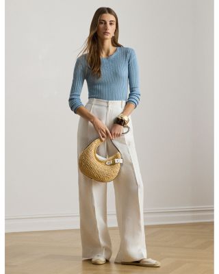 Mini Cable Crewneck Sweater