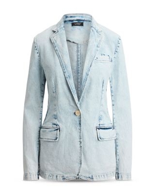 Linen Herringbone Blazer