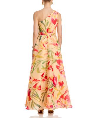 One Shoulder Ball Gown